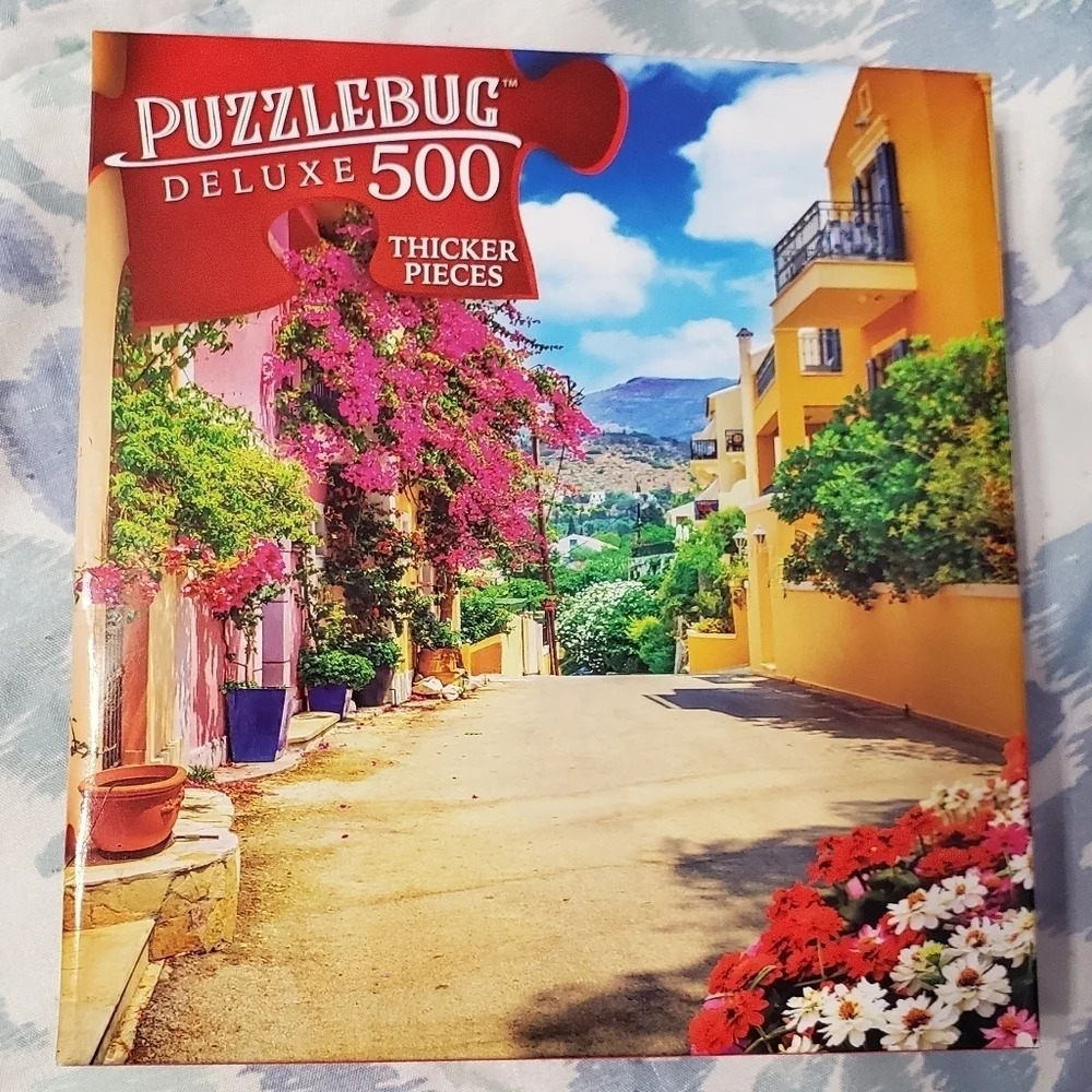 Puzzlebug Deluxe Cra-Z-Art Kefalonia Greece Puzzle 500 PCS 20x12